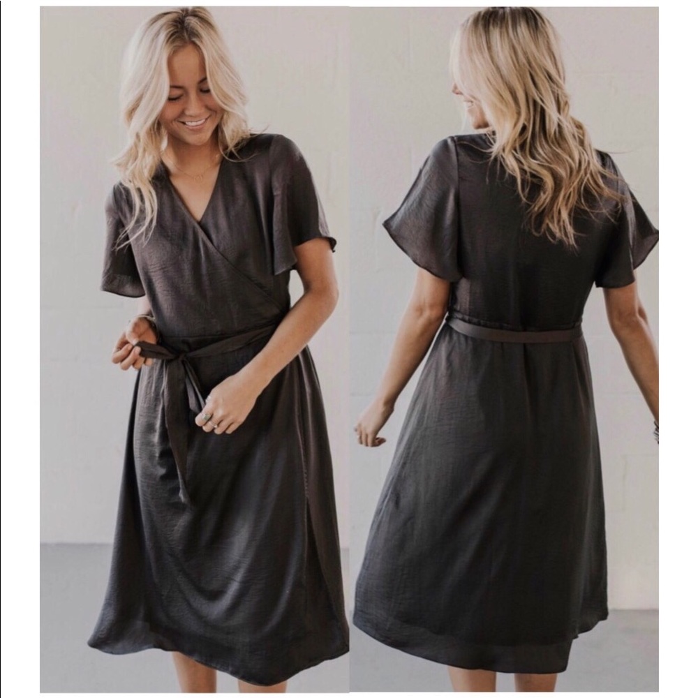 NWT Roolee Tidal Wrap Dress, XS